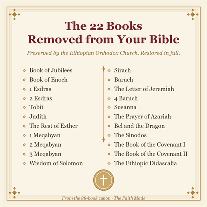 The FaithMade™ Complete Ethiopian Bible