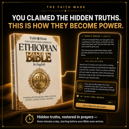 DAILY GUIDE: HIDDEN TRUTHS, RESTORED IN PRAYERS