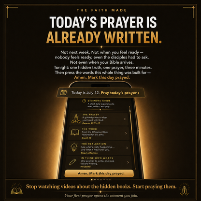 DAILY GUIDE: HIDDEN TRUTHS, RESTORED IN PRAYERS