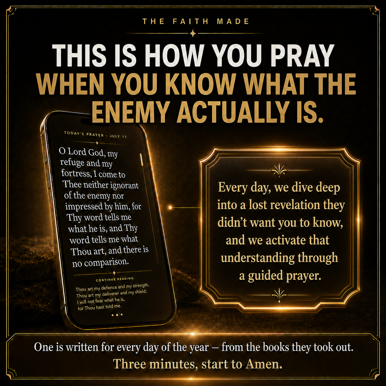 DAILY GUIDE: HIDDEN TRUTHS, RESTORED IN PRAYERS