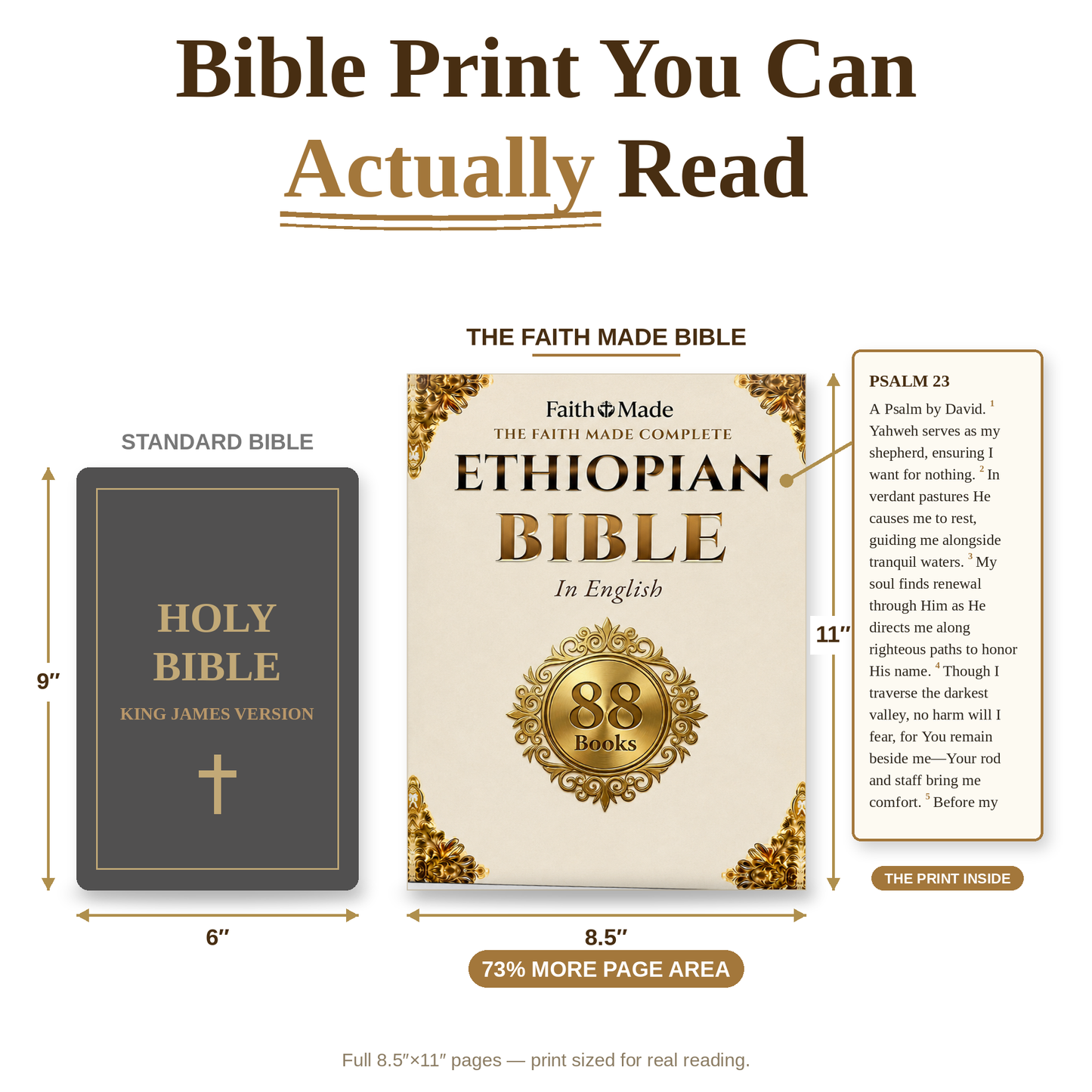 The FaithMade™ Complete Ethiopian Bible